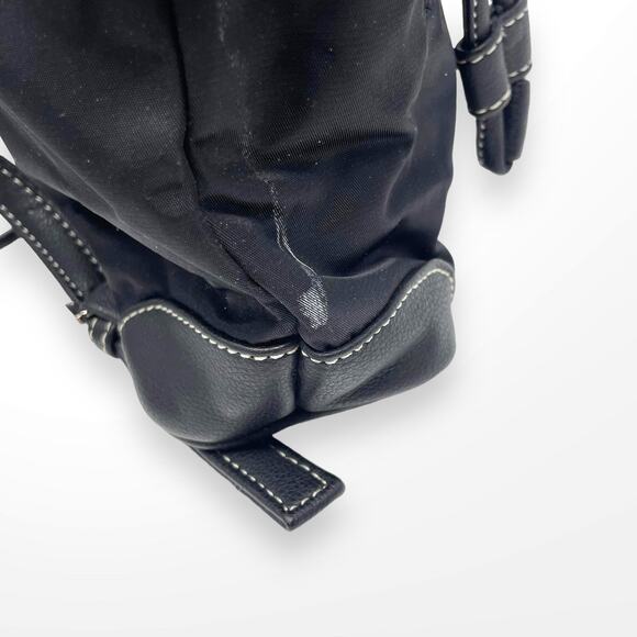 00s GUESS Vintage Black Drawstring Backpack - Picture 6 of 11